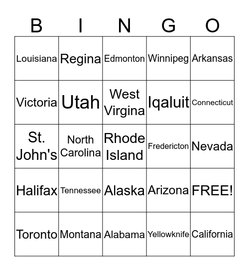 Classical Conversations Bingo Card