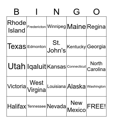 Classical Conversations Bingo Card