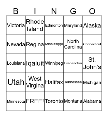 Classical Conversations Bingo Card