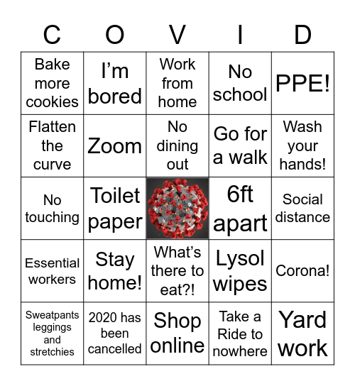 Mal Bingo Card