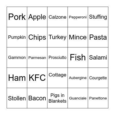 Only Connect Bingo Card