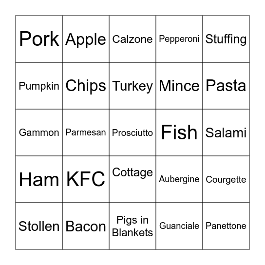 Only Connect Bingo Card