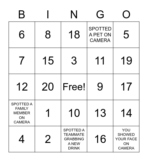 Musing's with Matt BINGO Edition Bingo Card