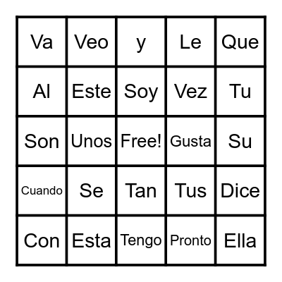 Loteria Bingo Card