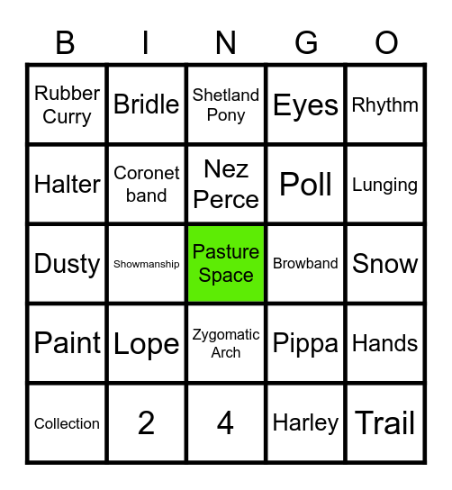 Deerfield BINGO Card