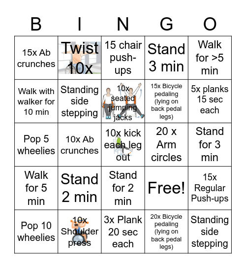 Distance Learning Bingo #1 Bingo Card