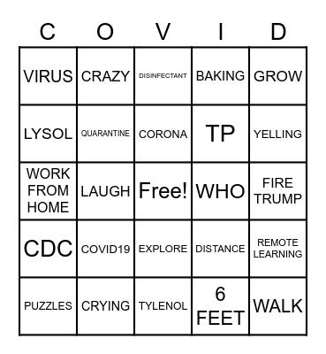 FAMILY NIGHT Bingo Card