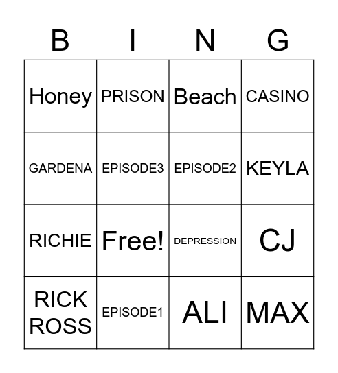 The Life of ....Bern ...Trivia Bingo Card