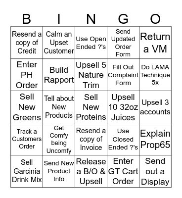 $ale Away USA! Bingo Card