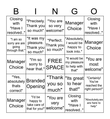 Art of Language BINGO Card