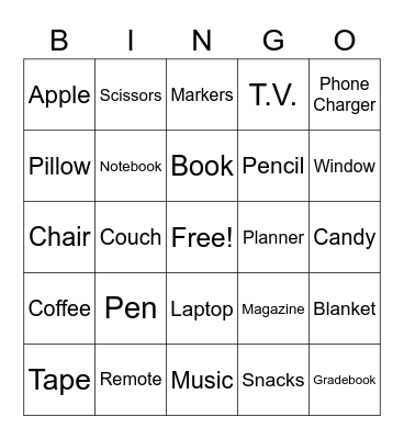 AVID Site Team BINGO Card