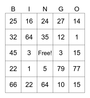 Kingdom Kids Zoom Time Bingo Card