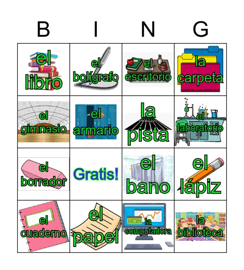 Loteria Bingo Card