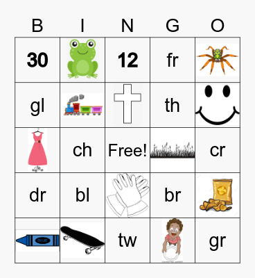 BLENDS BINGO Card