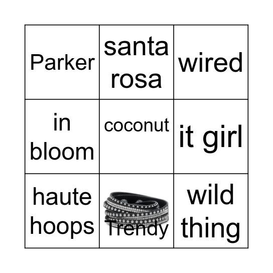 Blingo Bingo Card