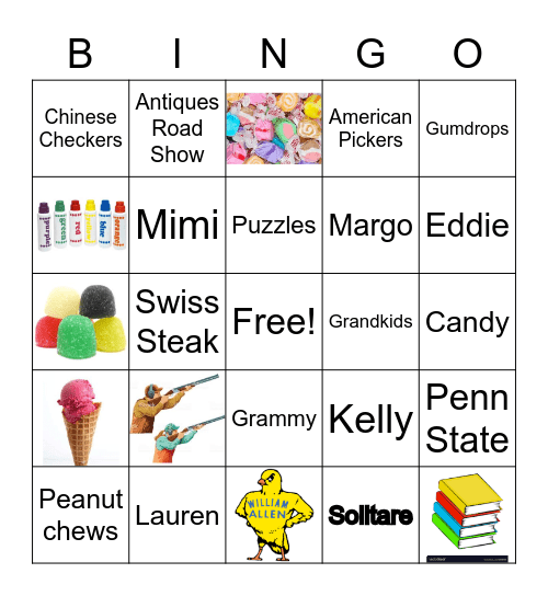Grammys at home bingo Card