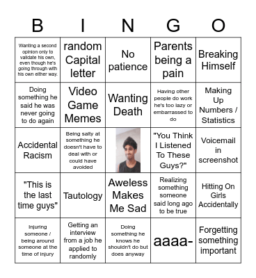 Adep Bingo Card