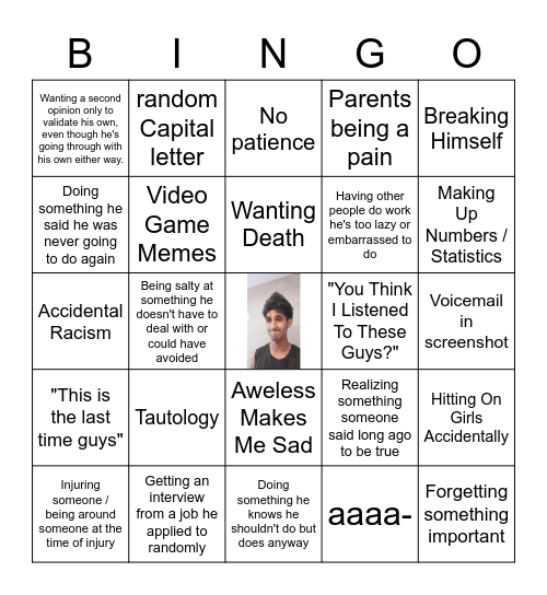 Adep Bingo Card