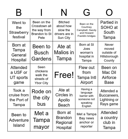 HillsboroughCounty Native Bingo Card