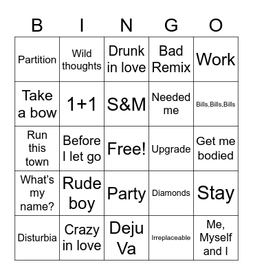 Beehive vs Navy Bingo Card