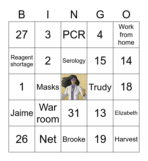 MDH IDL Bingo Card