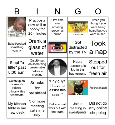 Coffee, Tea, & BINGO! Bingo Card