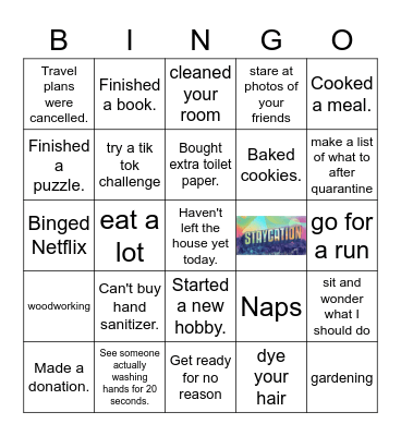 COVID-19 BINGO! Bingo Card