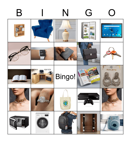 LET'S HAVE FUN! Bingo Card