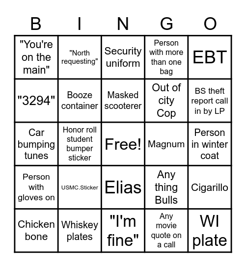 Jazz it up Bingo Card