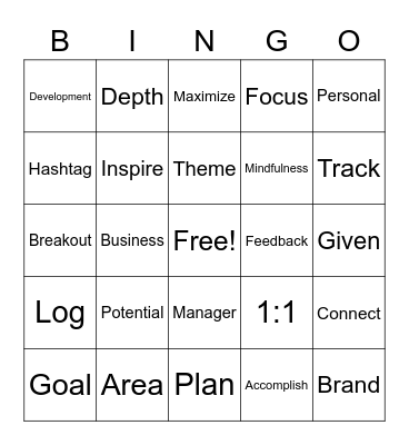 Forem Bingo Card