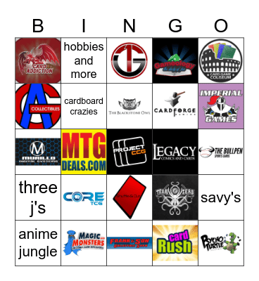 What locals have you been to? Bingo Card