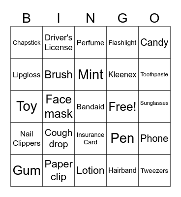 Ice Breaker Bingo Card