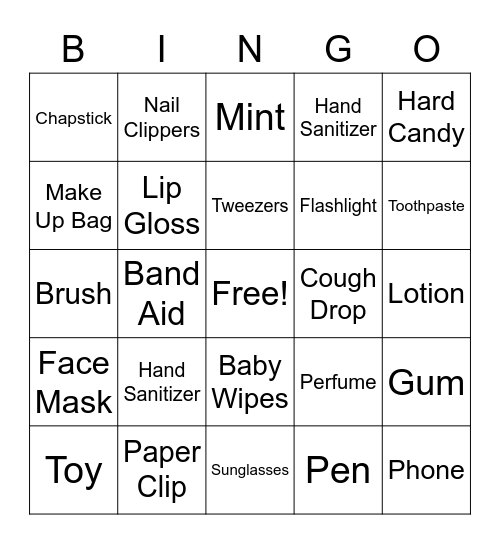 Ice Breaker Bingo Card