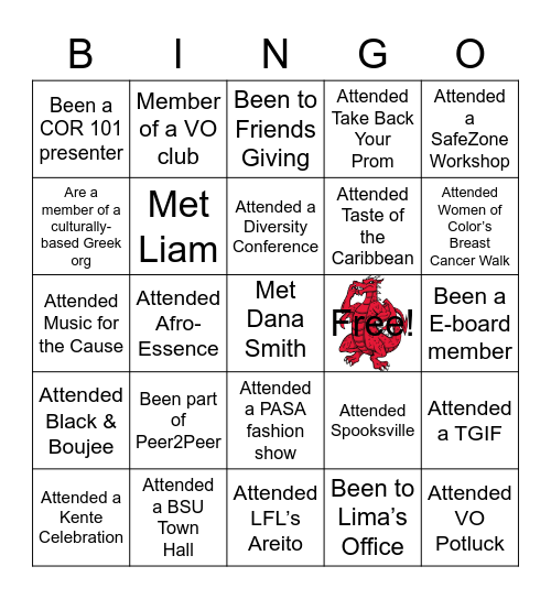 MLDO & Voice Office Bingo Card