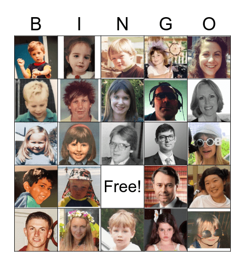 Employment Team Bingo Card