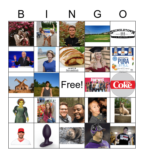 Clam Bash Bingo Card