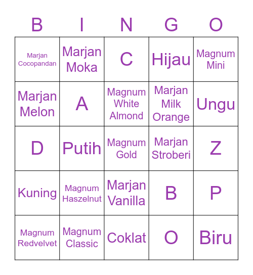 BuiBui Bingo Card