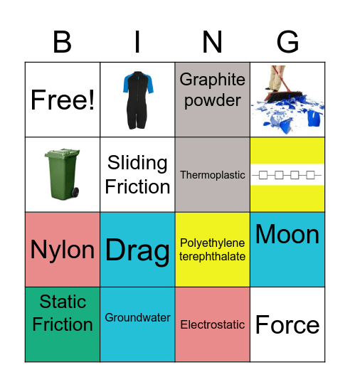 Let's Revise Bingo Card