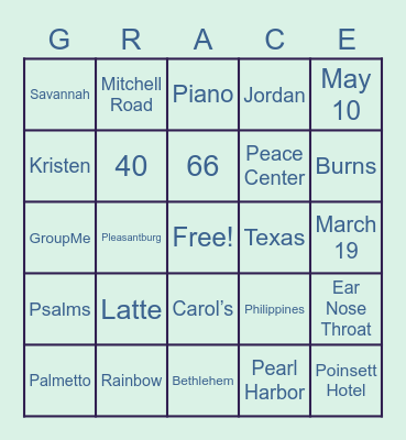 Quarantine Trivia Bingo with the Burns Bingo Card