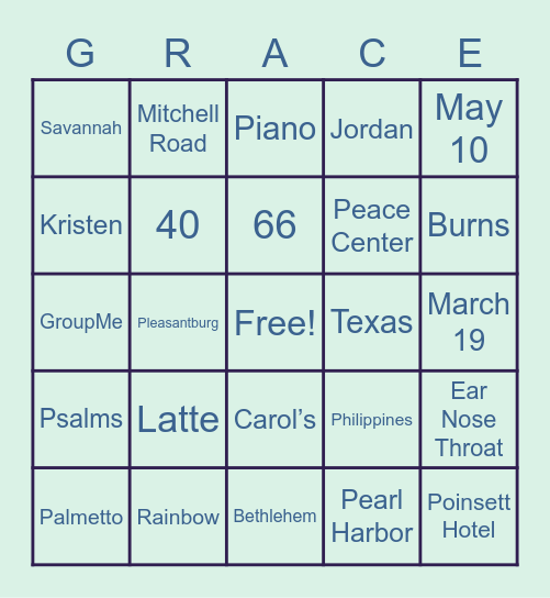 Quarantine Trivia Bingo with the Burns Bingo Card