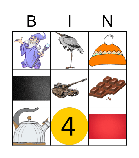 CZ NAGŁOS BINGO-DOMINIKA Bingo Card