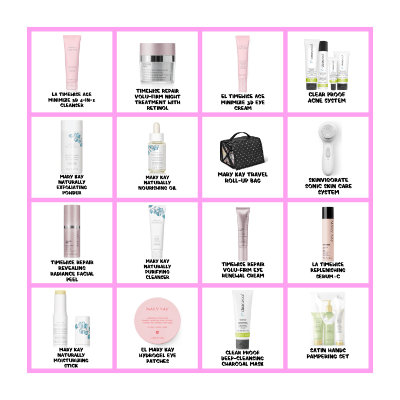 MARY KAY LOTERIA Bingo Card