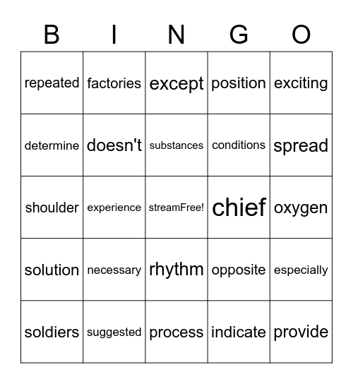 Fry sight words 801-1000 Bingo Card