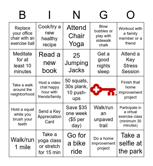 BINGO! Bingo Card