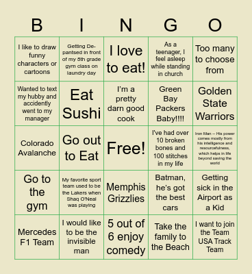 LMS/Tech Learning Meet and Greet Bingo Card