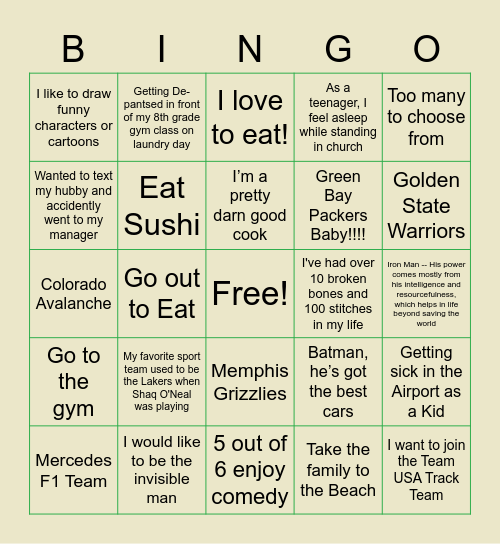 LMS/Tech Learning Meet and Greet Bingo Card