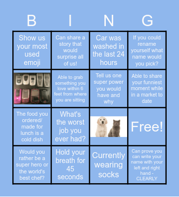 Home Bing - invisible 0! Bingo Card