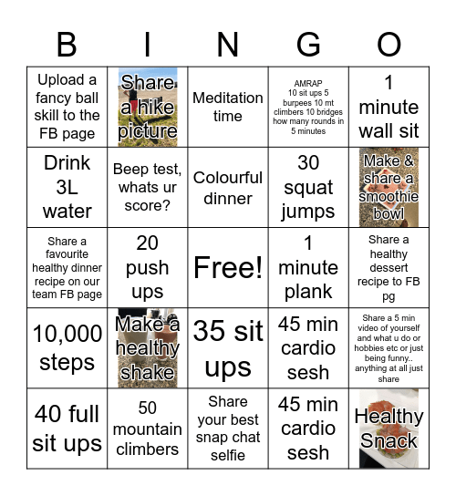 Blank Template Bingo Card
