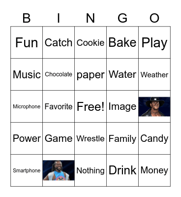 Bash Bash Bingo Card