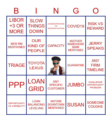 Yet Another Conference Call Bingo Card